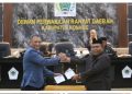 Penyerahan Rekomendasi Hasil Pembahasan LKPJ Bupati Konawe Tahun Anggaran 2025